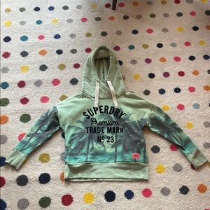 Superdry Premium Mint Green Hoodie
